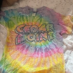 Women’s Cedar Point Tie-Dye T-Shirt
